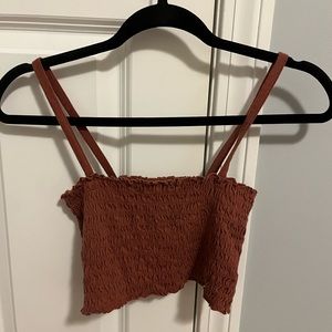 American Eagle Cropped Strappy Tank (S)